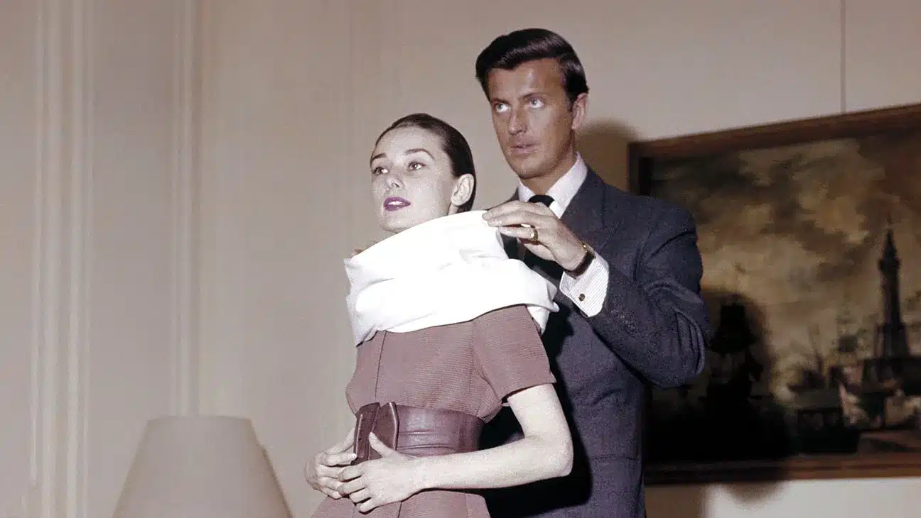 Hubert de Givenchy et Audrey Hepburn
